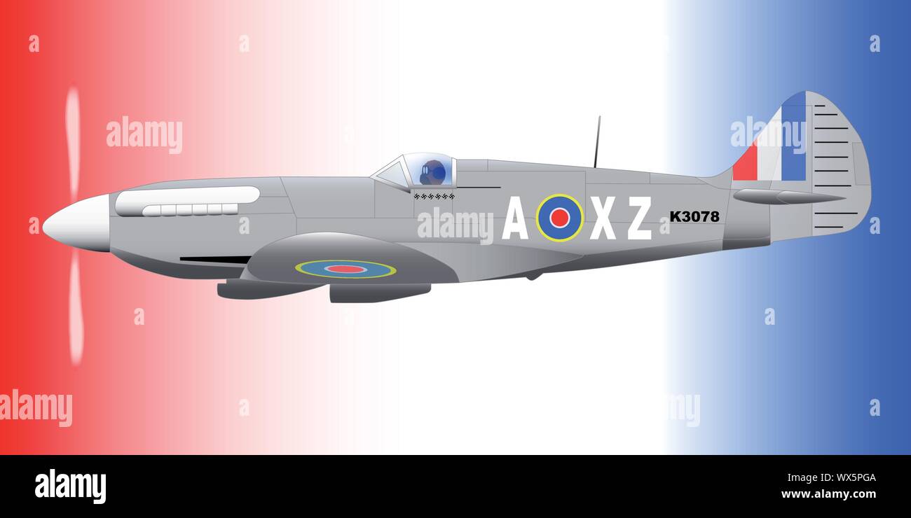 Avion de chasse Illustration de Vecteur