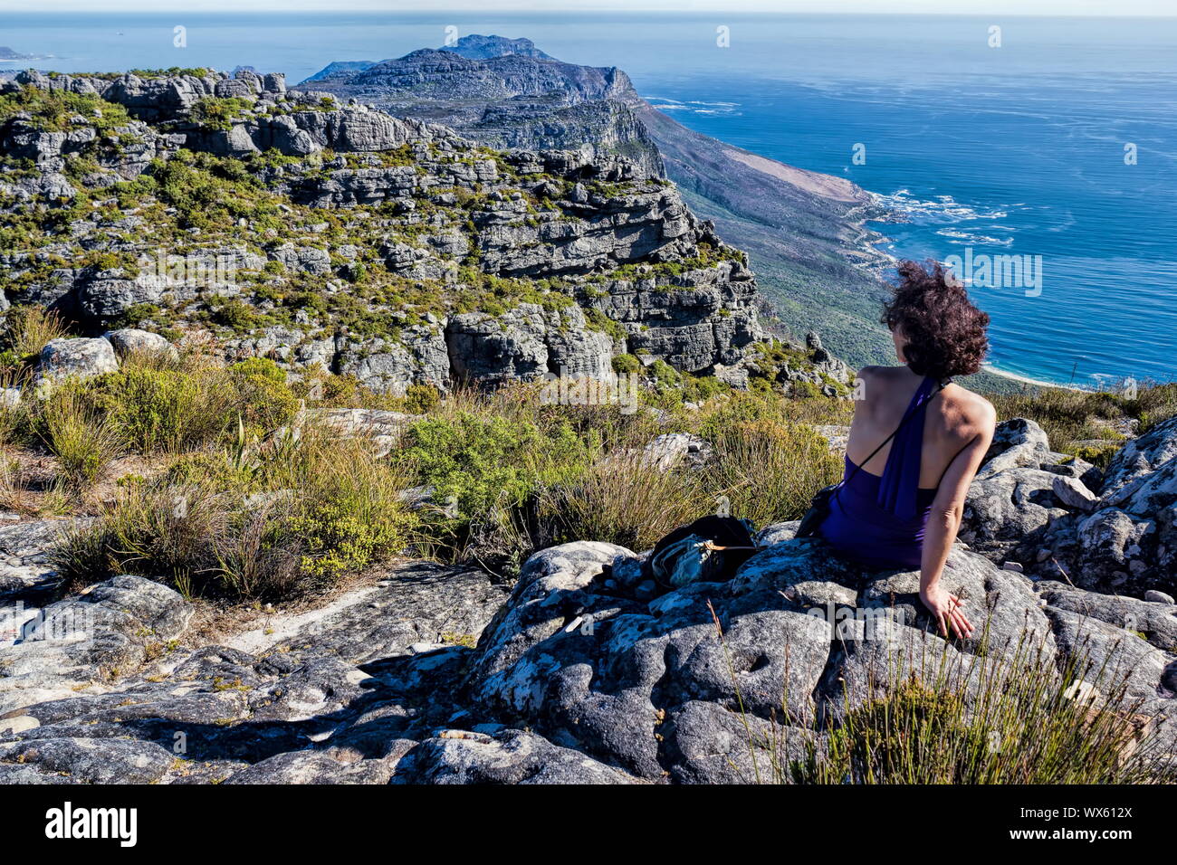 Le Cap, Table Mountain Banque D'Images