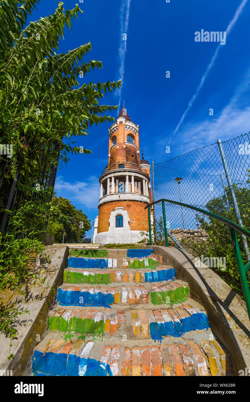 Tour Gardos à Zemun Belgrade - Serbie Banque D'Images