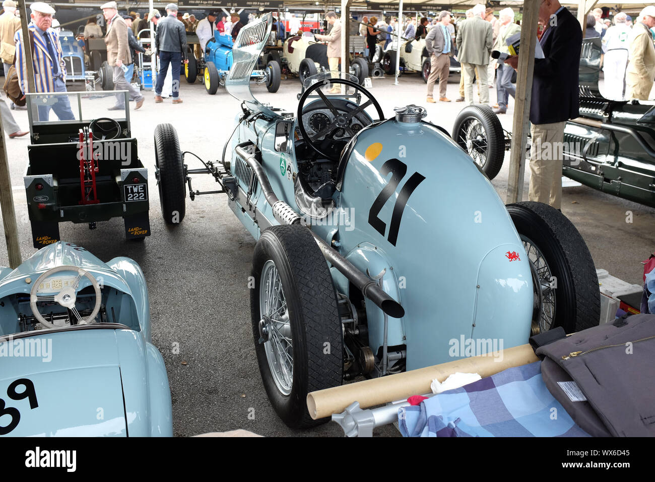 Septembre 2019 - Goodwood Revival Banque D'Images