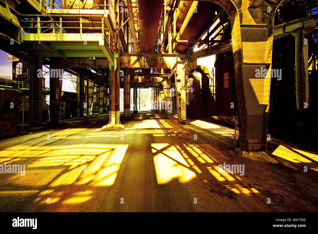 Heinrichshuette Industrial Museum, Hattingen, Ruhr, Nordrhein-Westfalen, Germany, Europe Banque D'Images