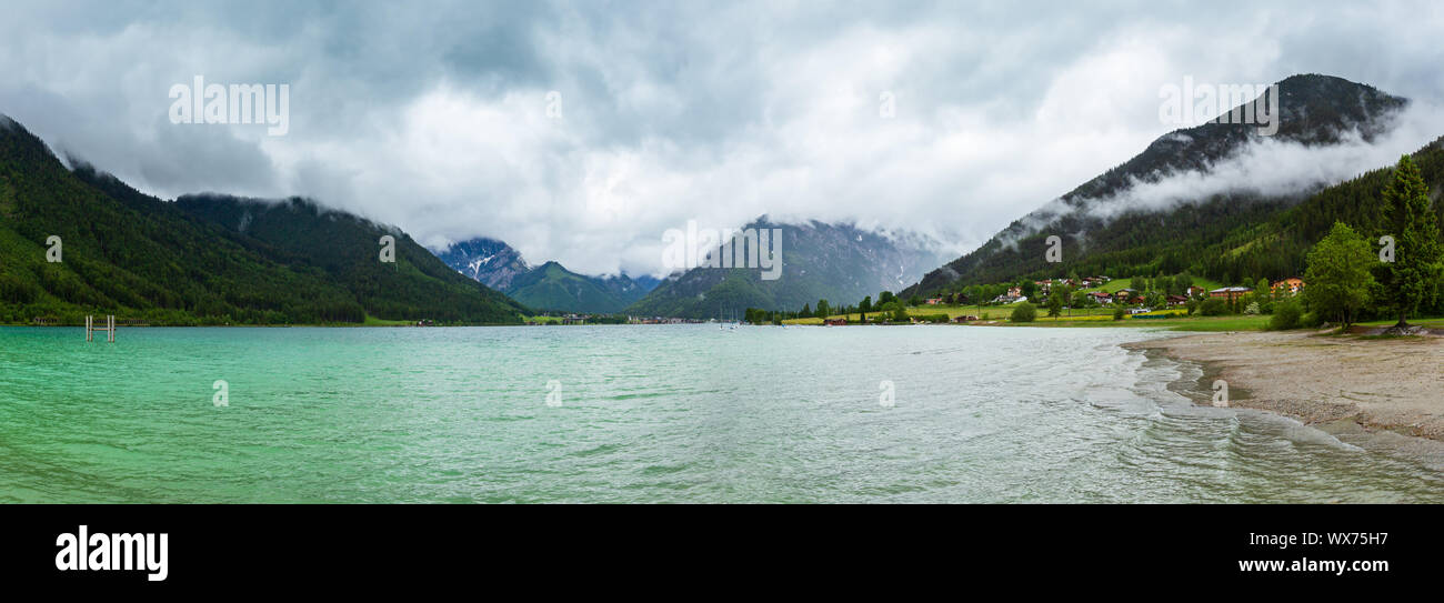 Paysage d'été Achensee (Autriche). Banque D'Images