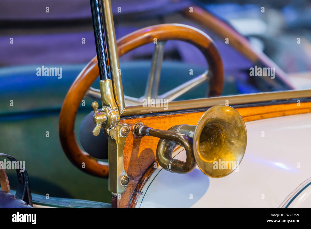 Voiture Vintage - technologie historique Banque D'Images
