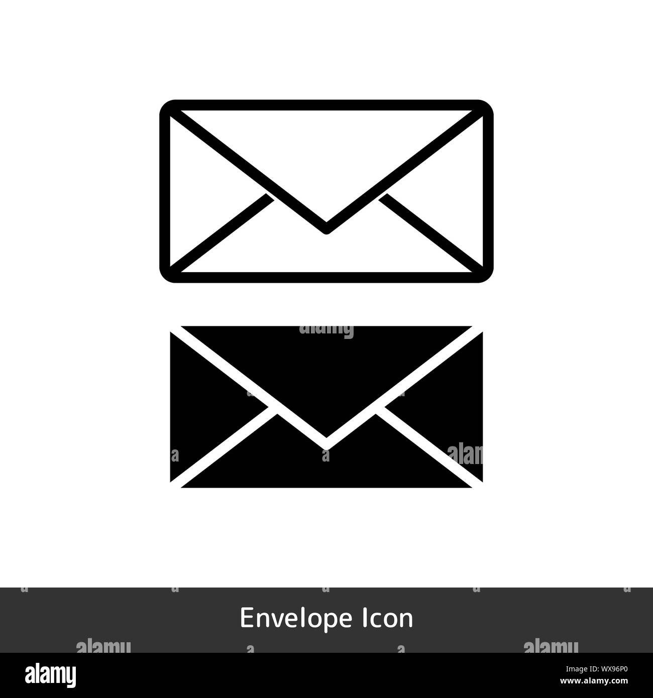 Envelope icon Banque de photographies et d'images à haute résolution - Alamy