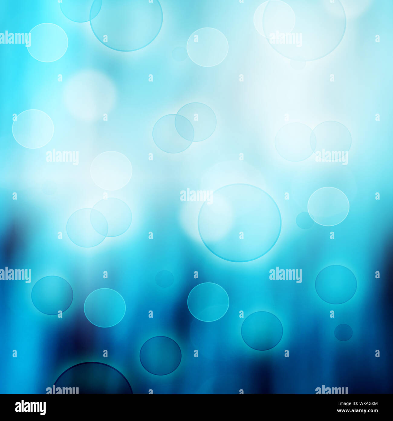 Image de fond bleu de flou, abstrait toile brillante, belle carte de souhaits d'anniversaire, les effets de flou, cyan business-plans, Christm Banque D'Images