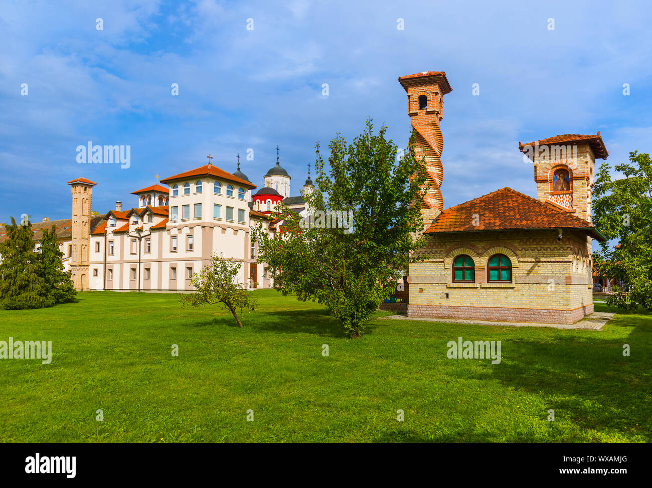 Dans le monastère de Kovilj Fruska Gora - Serbie Banque D'Images