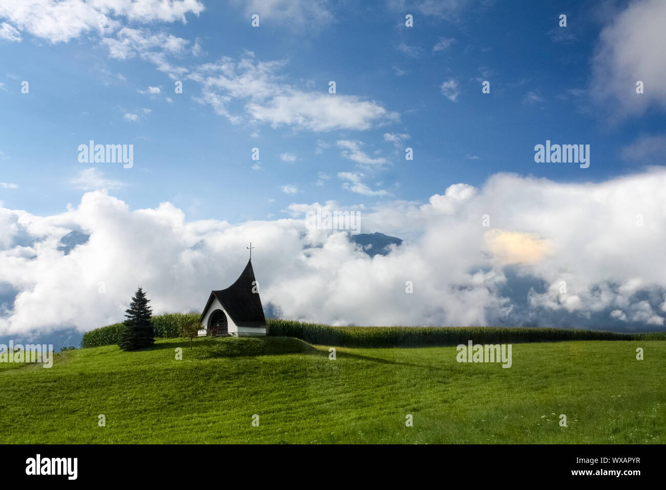 Paysage de campagne allemande Banque D'Images