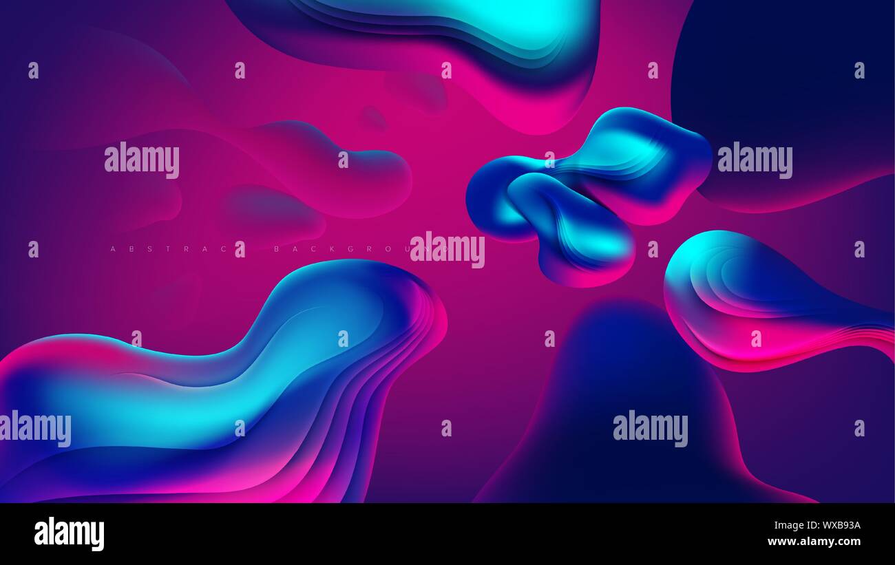Un modèle abstrait pour la conception d'arrière-plan de la page d'atterrissage, site web, présentation. Illustration de Vecteur