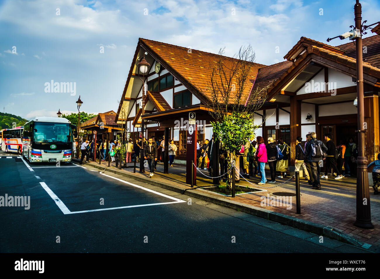 Tokyo, Japon 13 mai 2019 la station de Kawaguchiko est une gare