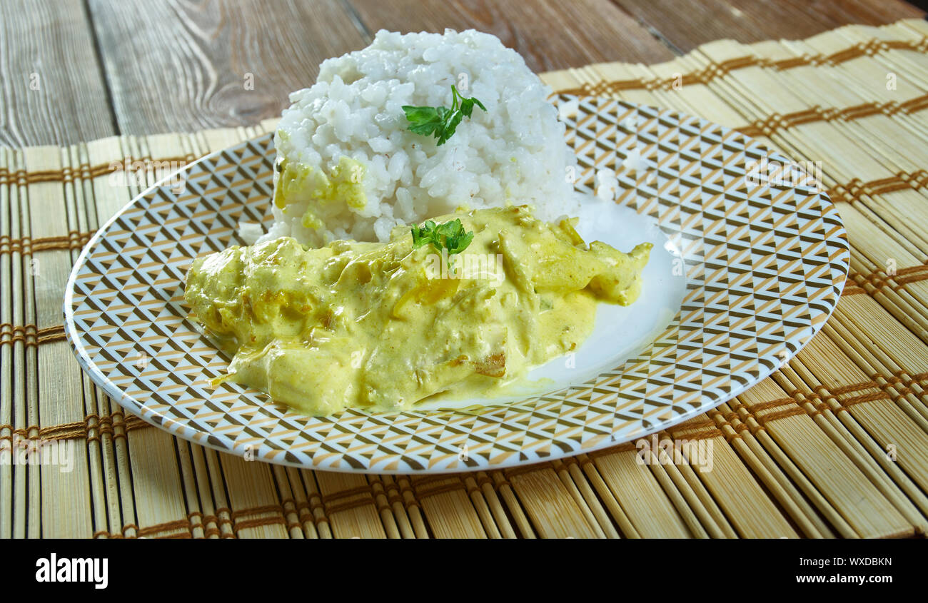 Aji de gallina Banque D'Images