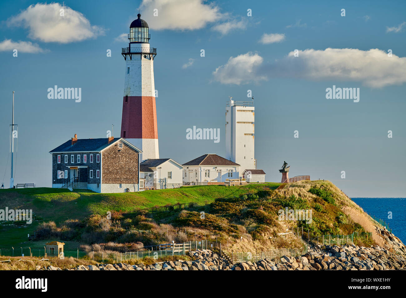 Le phare de Montauk Banque D'Images