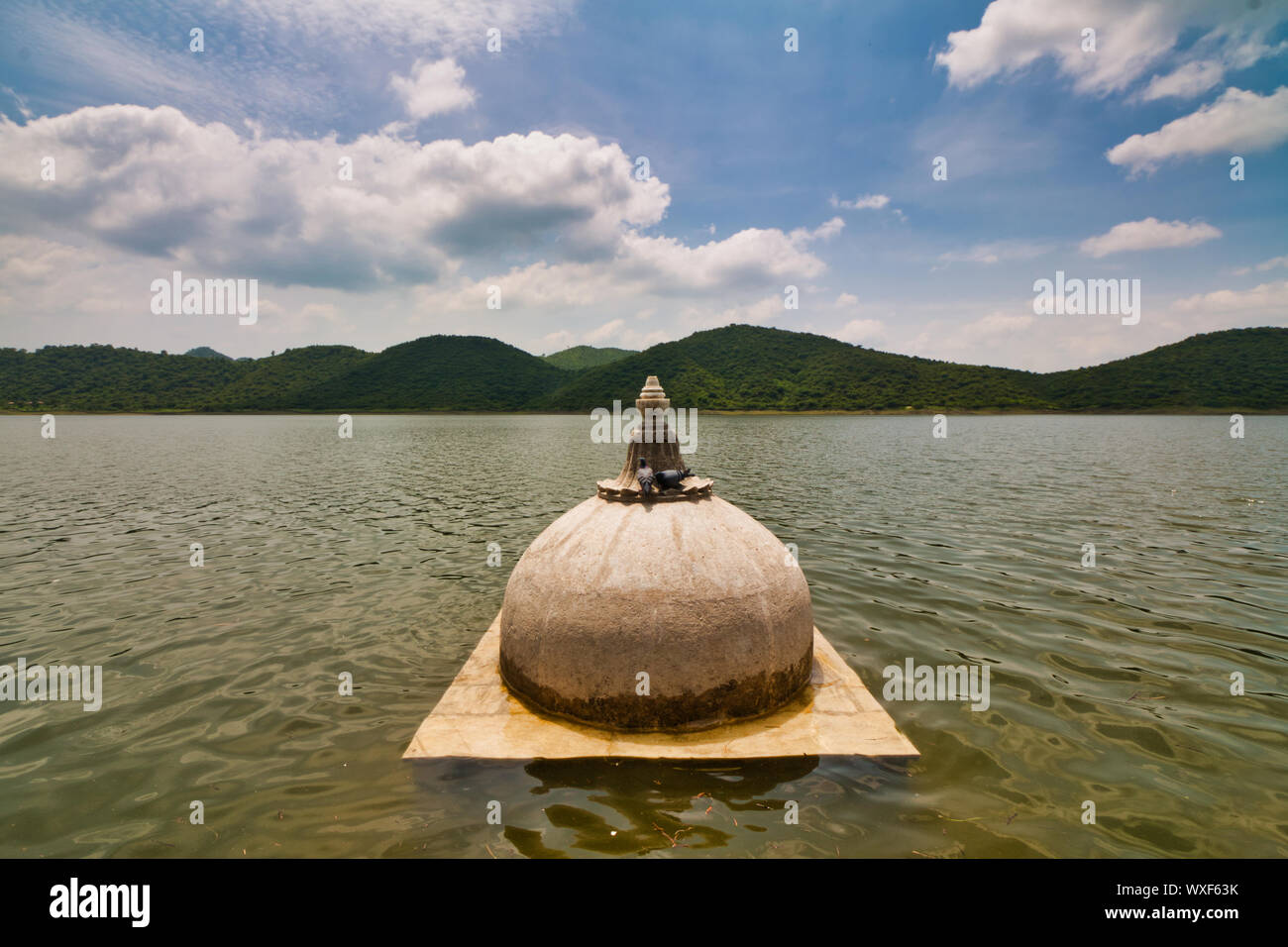 Sagar Lake Badi artificielle d'un lac d'eau douce Banque D'Images