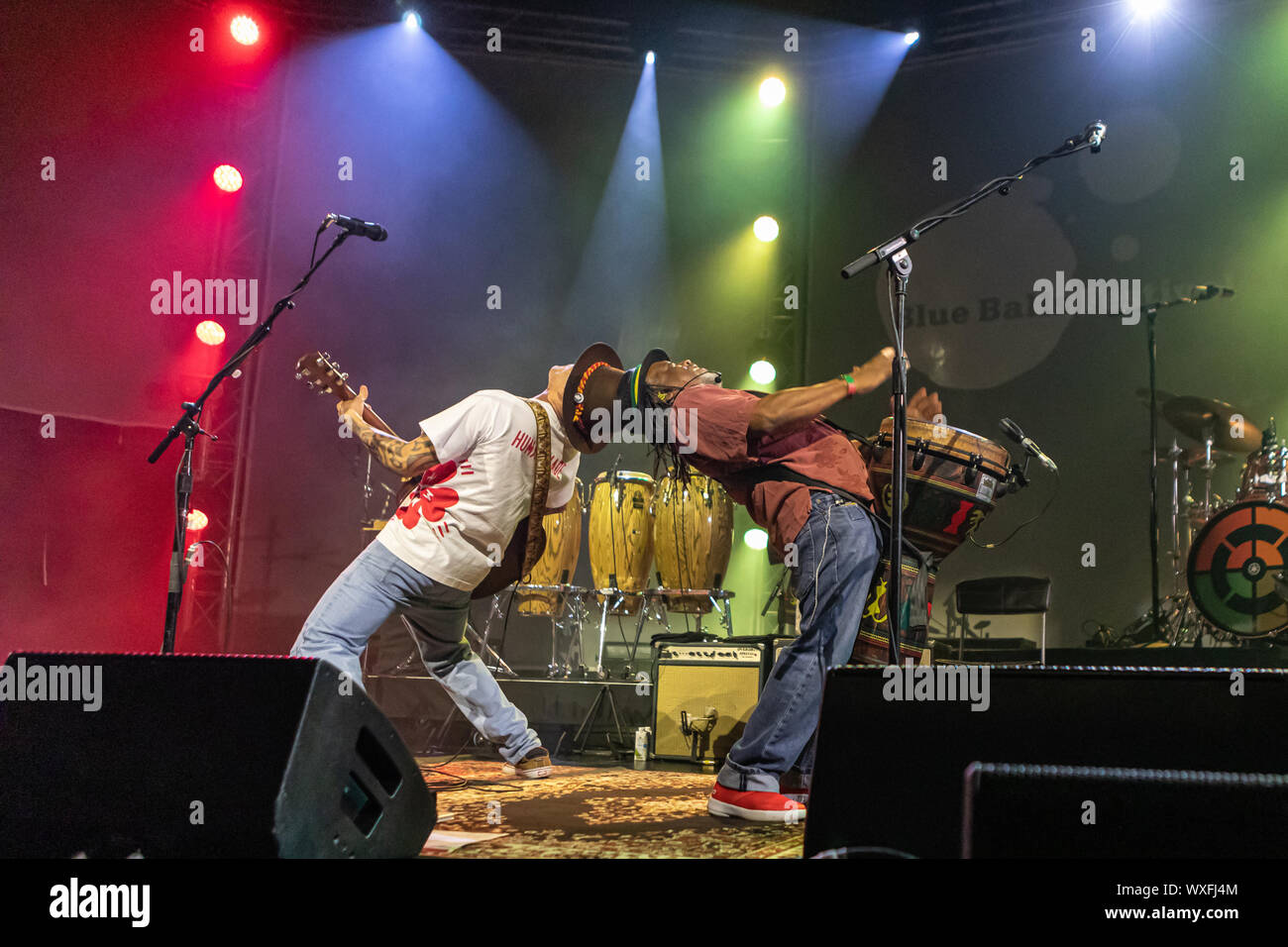 Ben Harper et les Innocent Criminals Banque D'Images