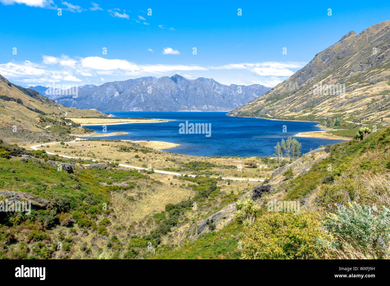 Lake Wanaka, Nouvelle-Zélande île du sud Banque D'Images