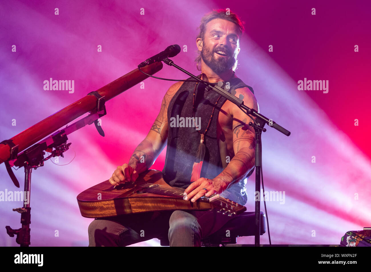 Xavier Rudd Banque D'Images