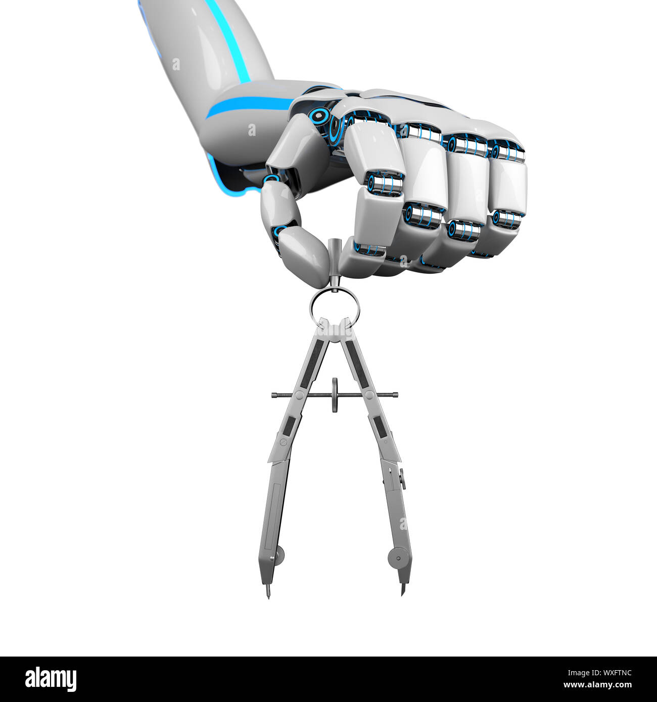 Compas Robotics Compass math tool Banque de photographies et d’images à haute ...