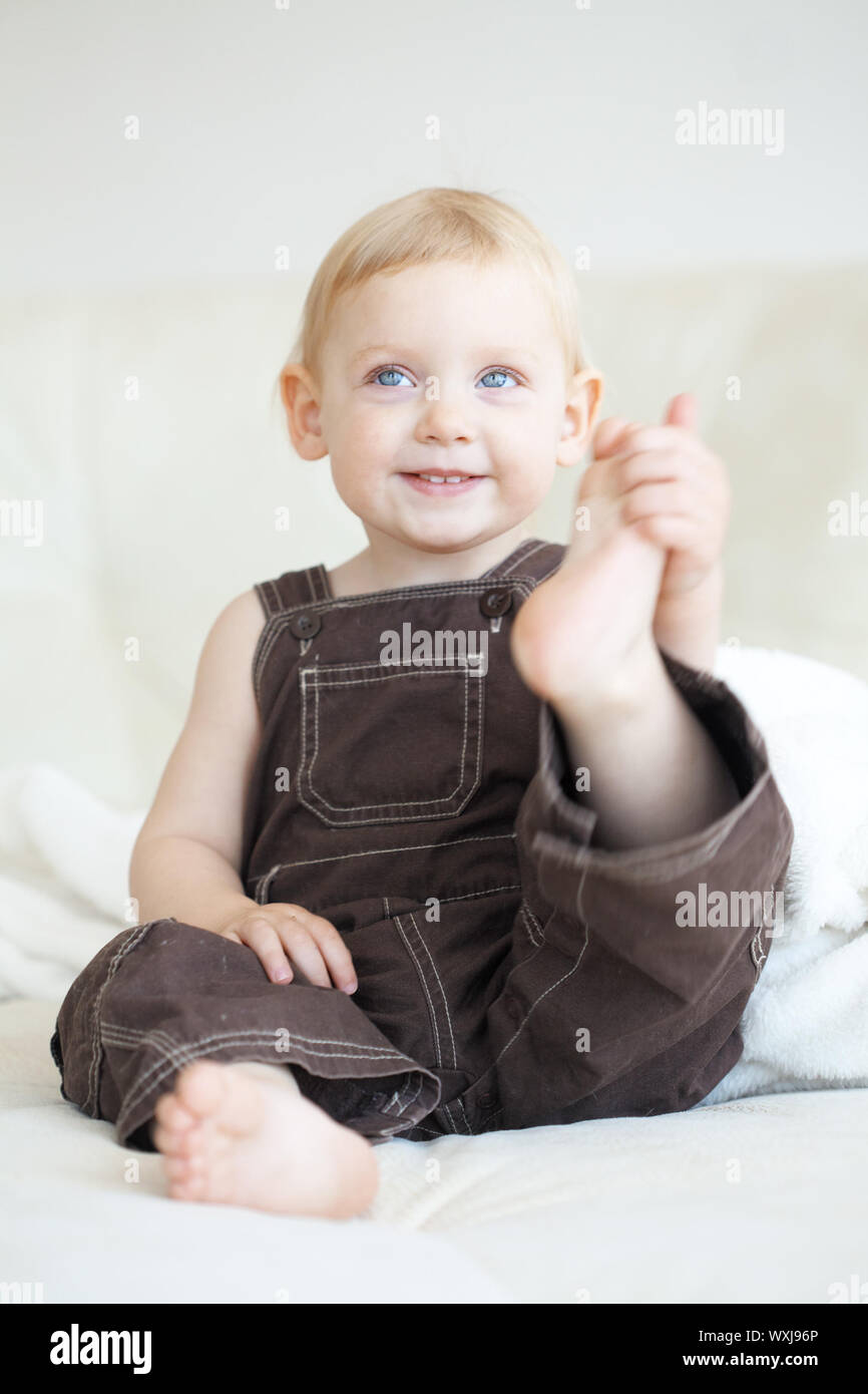 Enfant en bas âge Banque D'Images