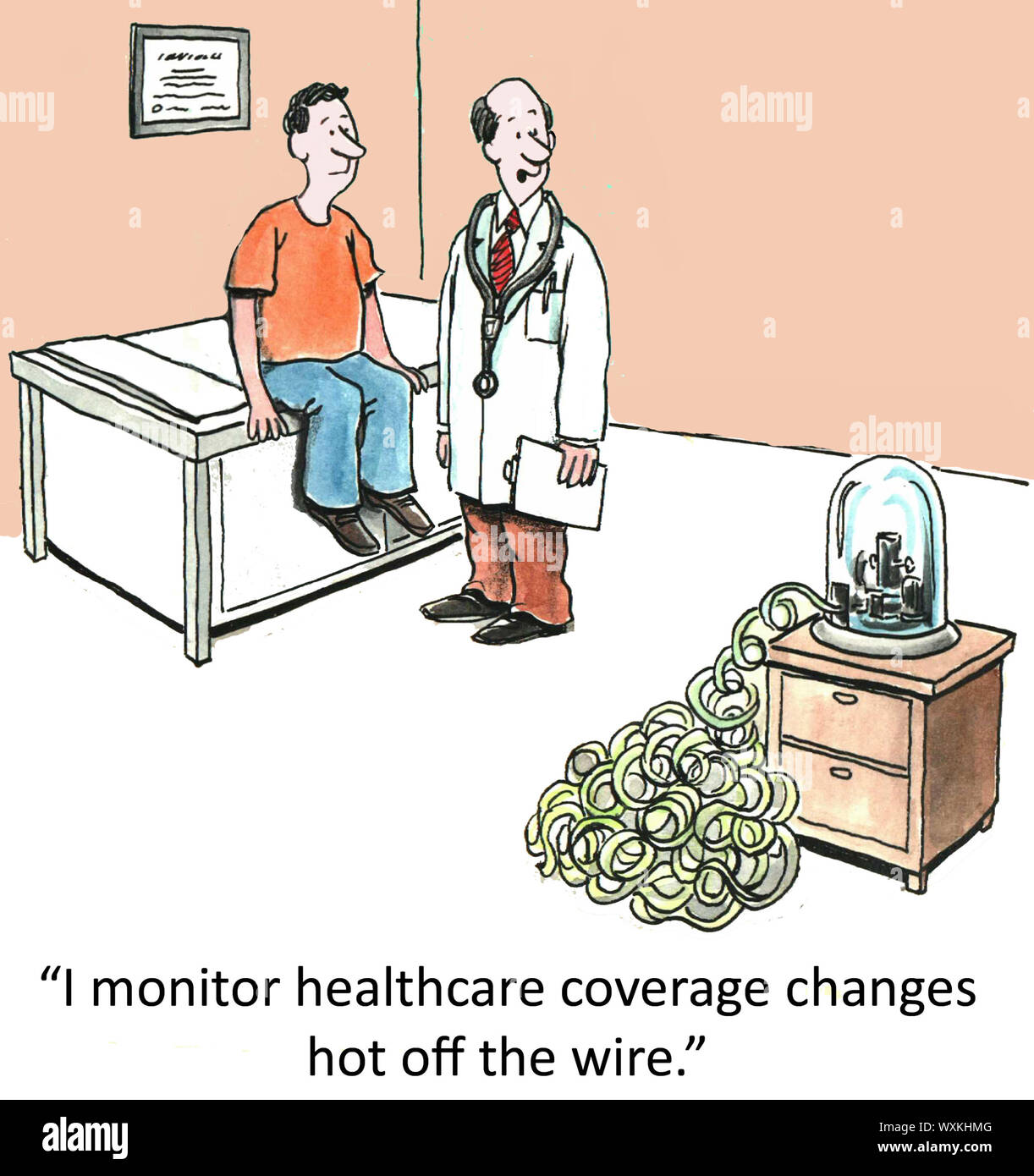 Les soins de santé et d'assurance médicale Banque D'Images