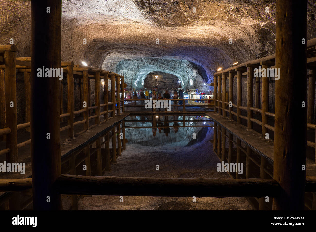 Kolumbien, von Salzkathedrale Zipaquirá Banque D'Images