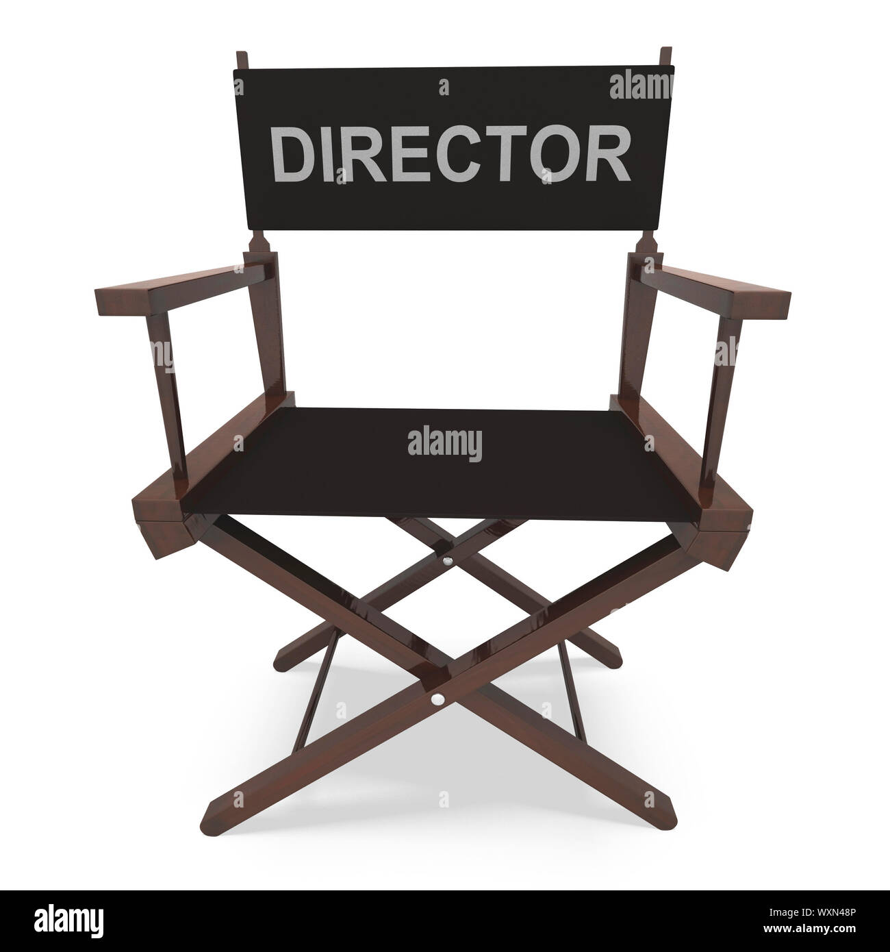 Director's Chair montrant Film producteur ou réalisateur Banque D'Images