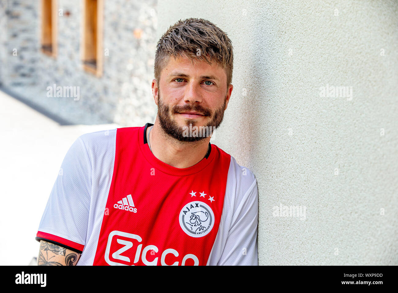 BRAMBERG AM WILDKOGEL, 17-07-2019, l'Ajax en Autriche. Pré saison 2019-2020. Formation Ajax. Lasse a brillé session de portrait Banque D'Images