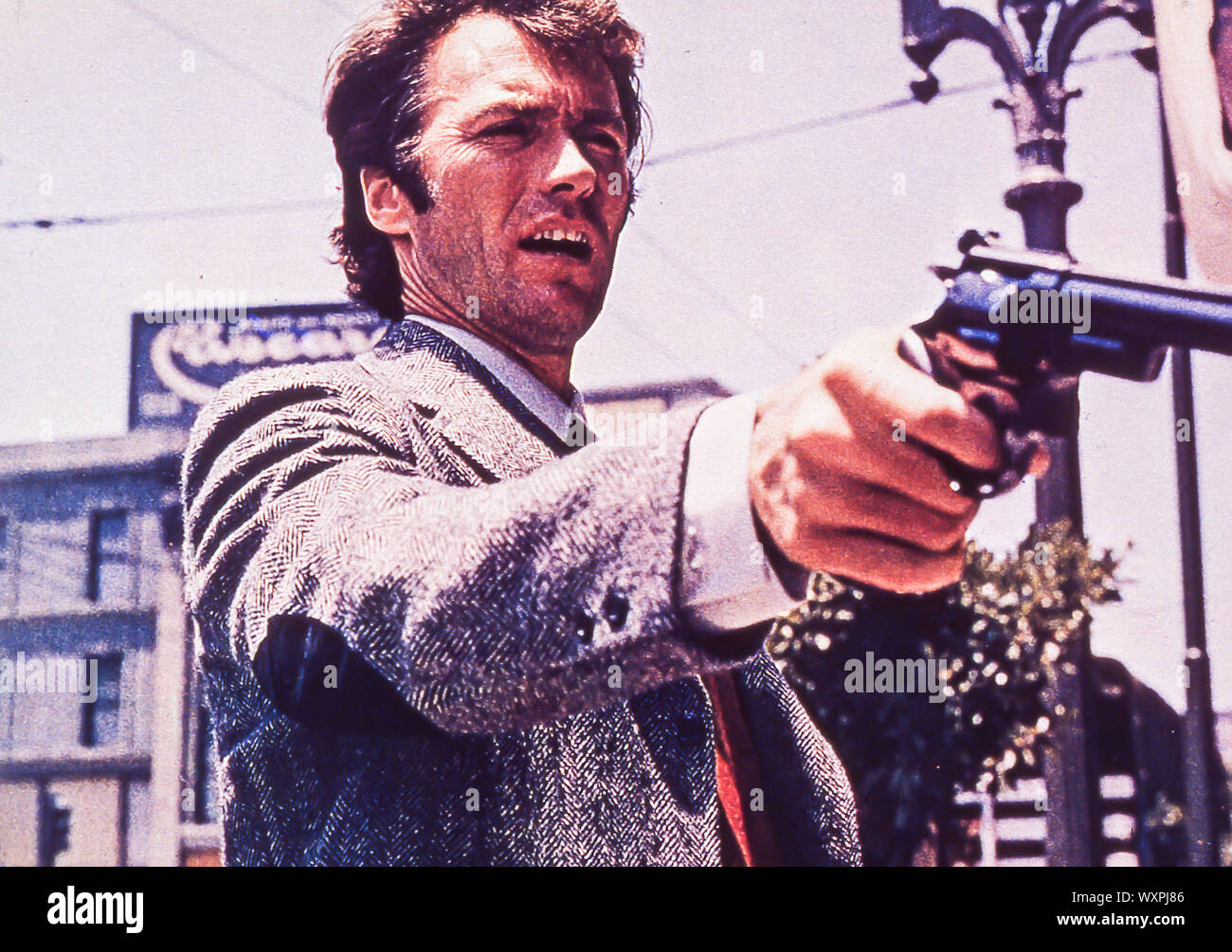 Clint Eastwood, l'inspecteur Harry, 1971 Banque D'Images