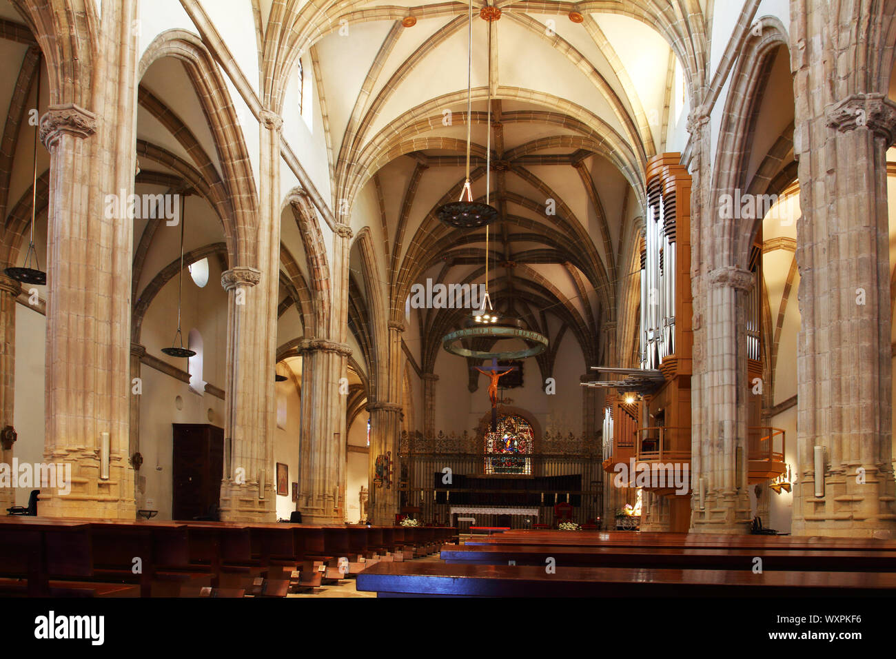 Détails de Catedral de los Santos Niños Justo y Pastor, la cathédrale d'Alcala de Henares Banque D'Images
