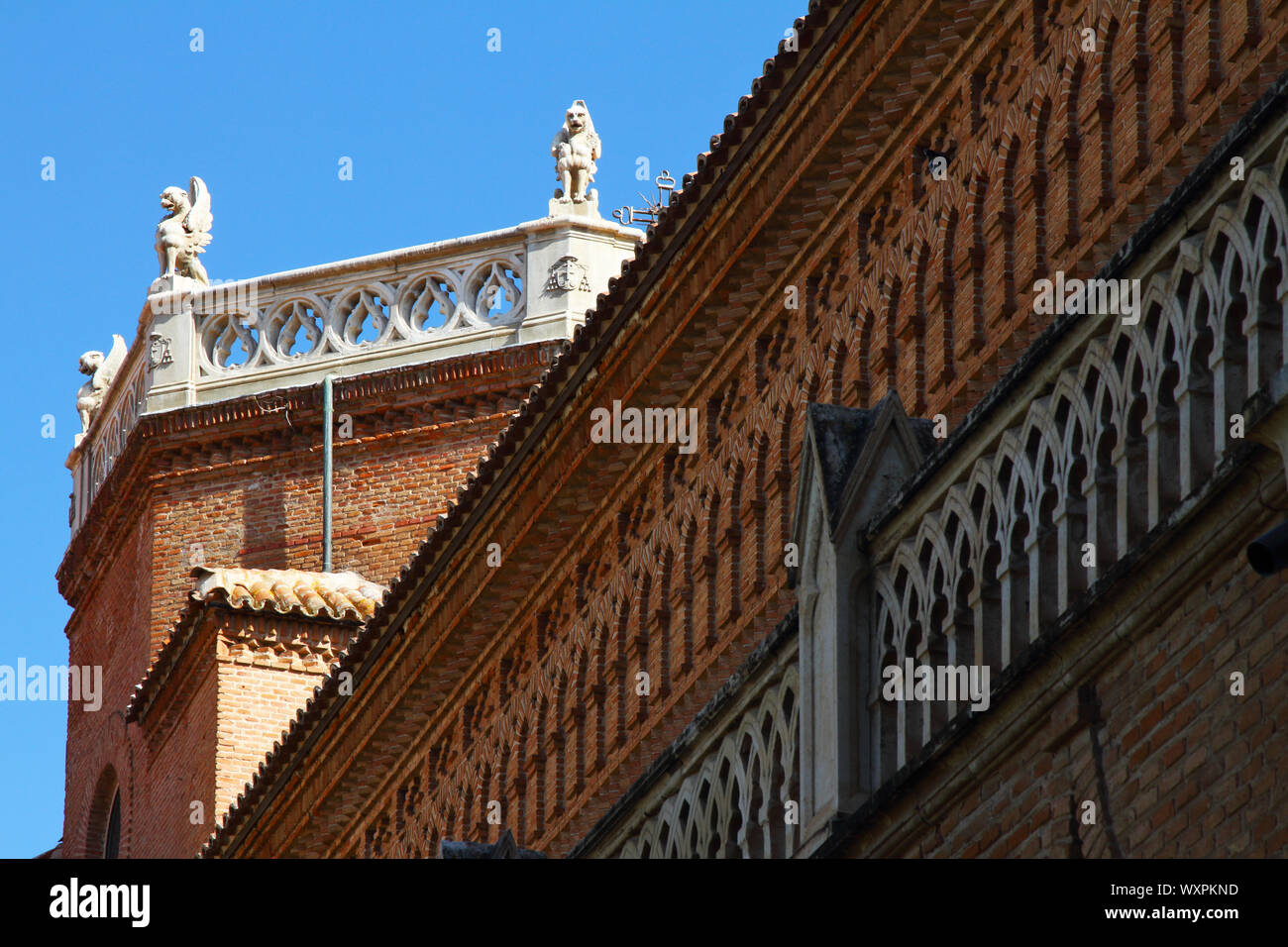 Palais de l'archevêque, Alcala de Henares Banque D'Images