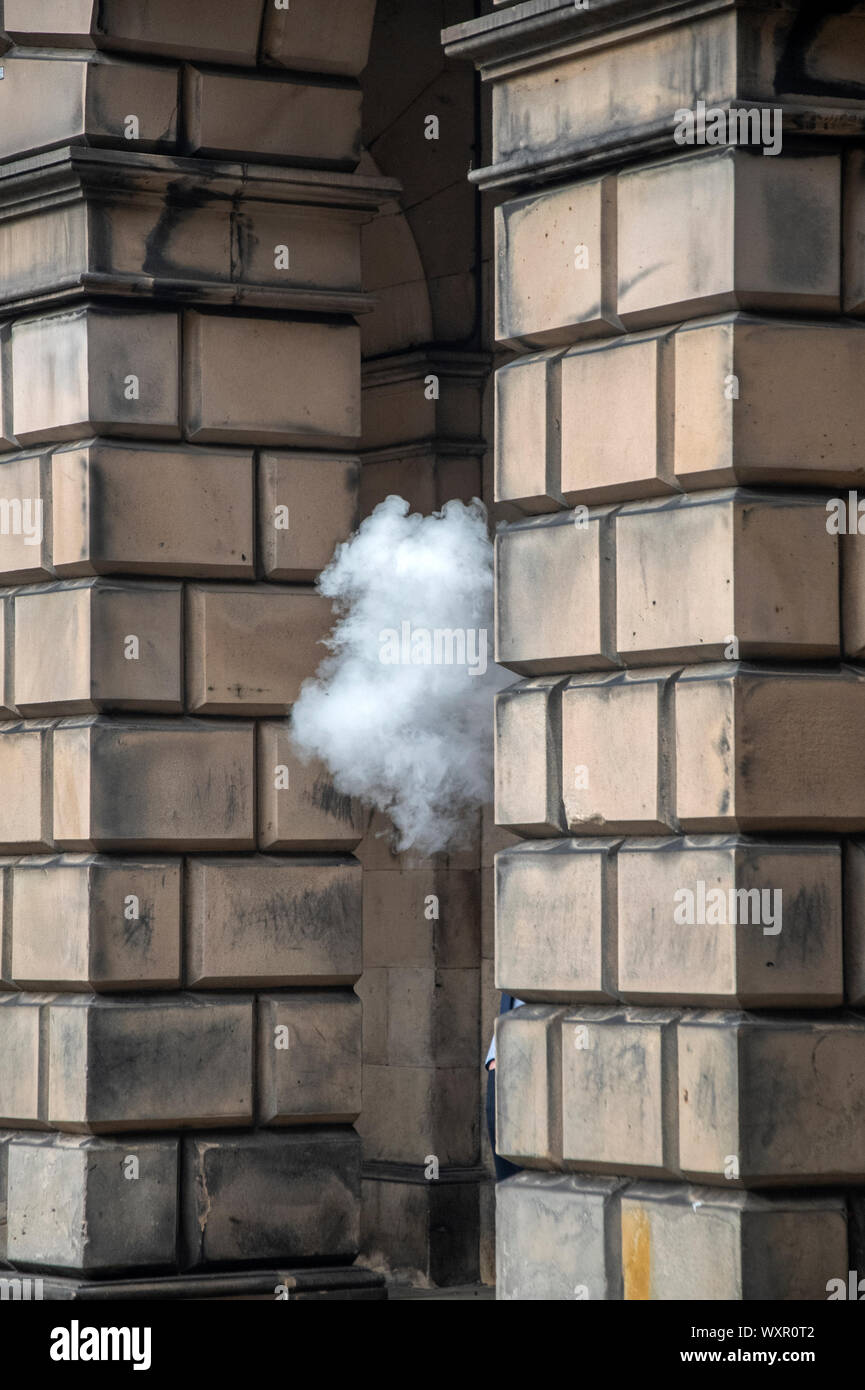 Edinburgh, Ecosse, Royaume-Uni. 3 Septembre 2019 : Cour des sessions à Édimbourg Banque D'Images