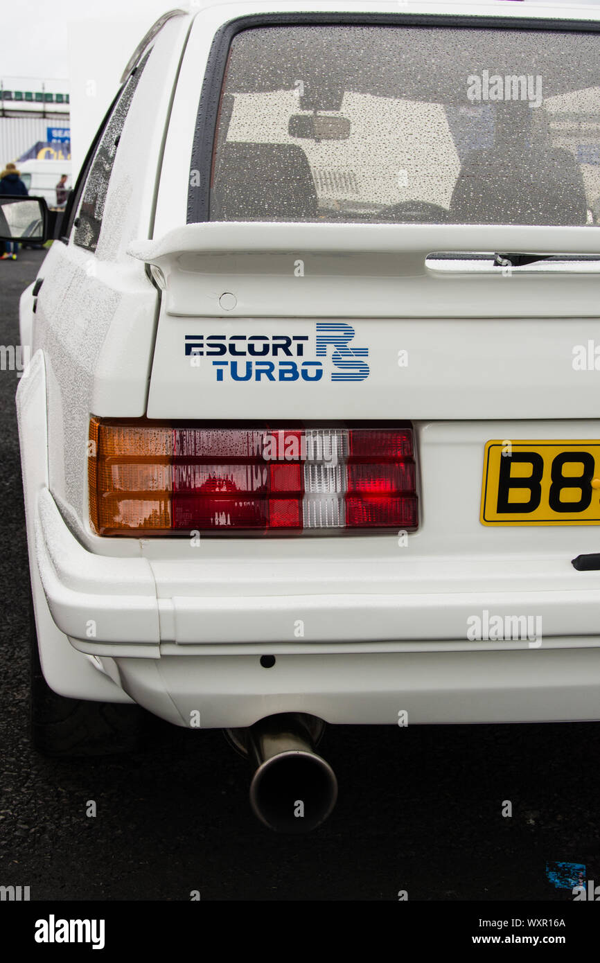 1984 Ford Escort RS Turbo Banque D'Images