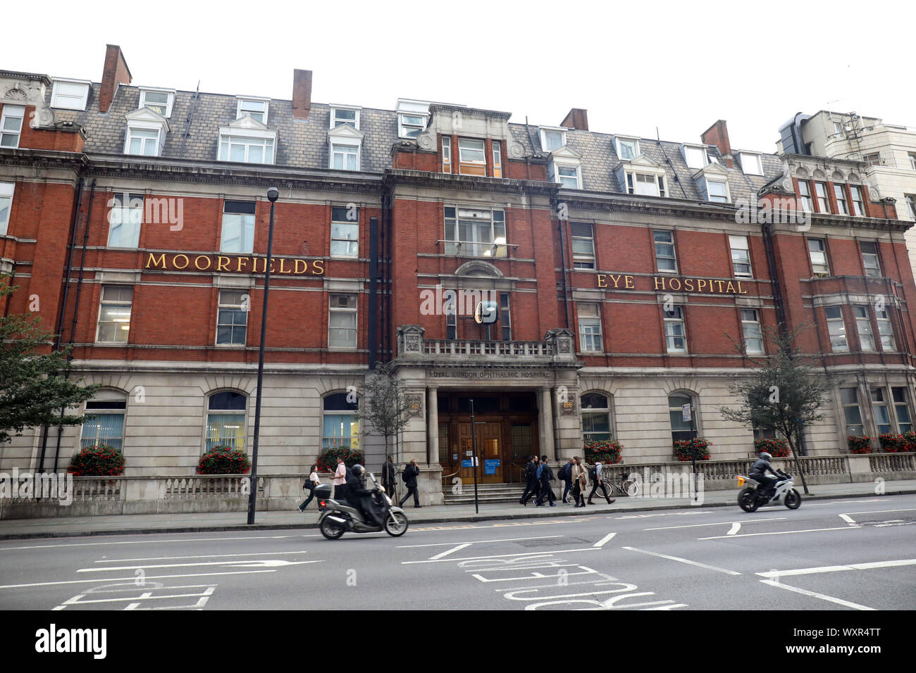 Moorfields Eye Hospital London City Road photo par Gavin Rodgers/ Pixel8000 Banque D'Images