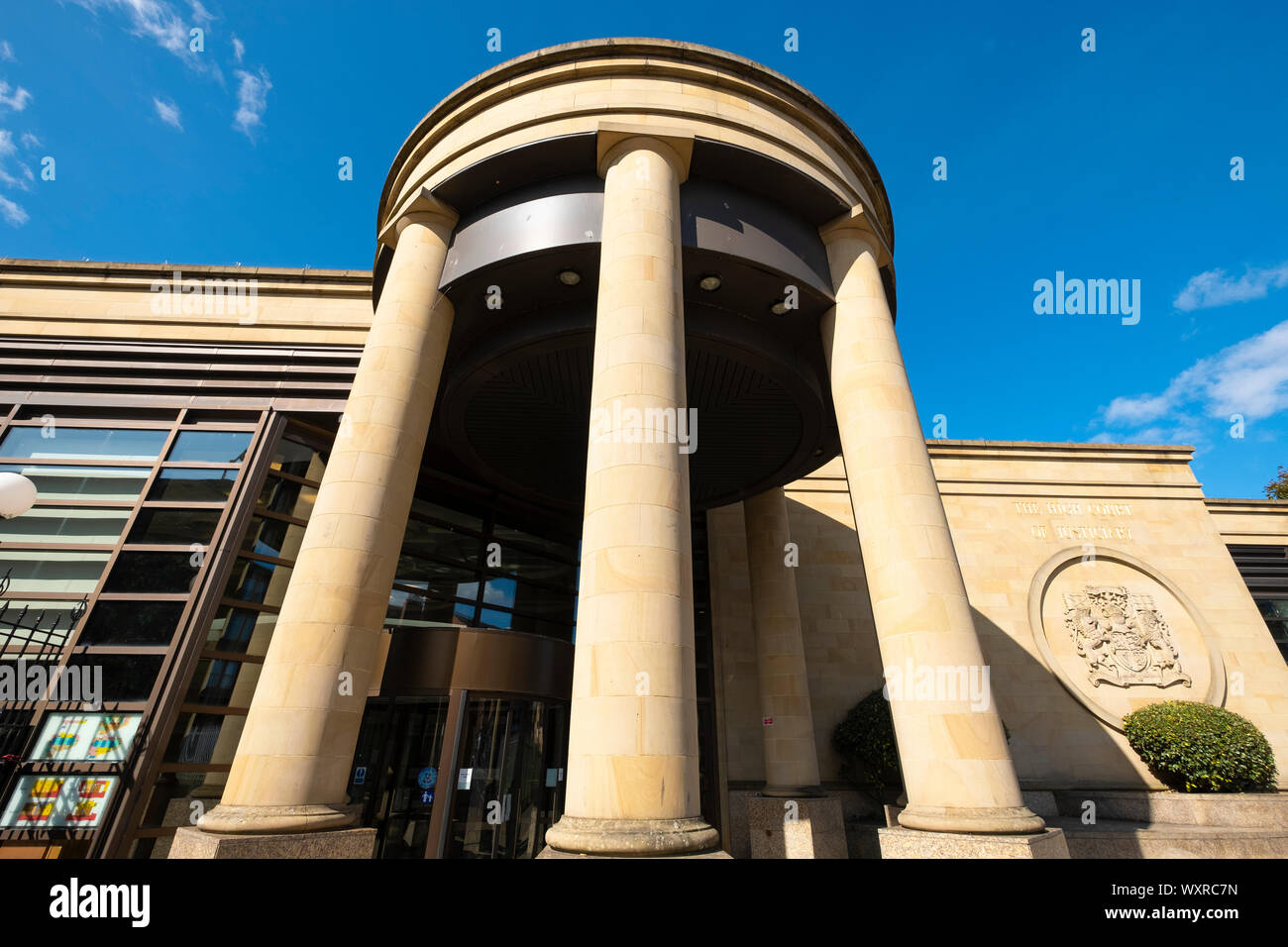 L'extérieur de Glasgow, Écosse Haute Cour ,UK Banque D'Images