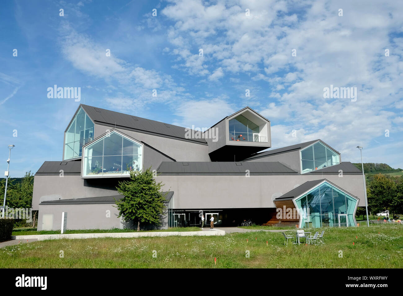 Vue de la maison Vitra, Weil am Rhein, Allemagne Banque D'Images