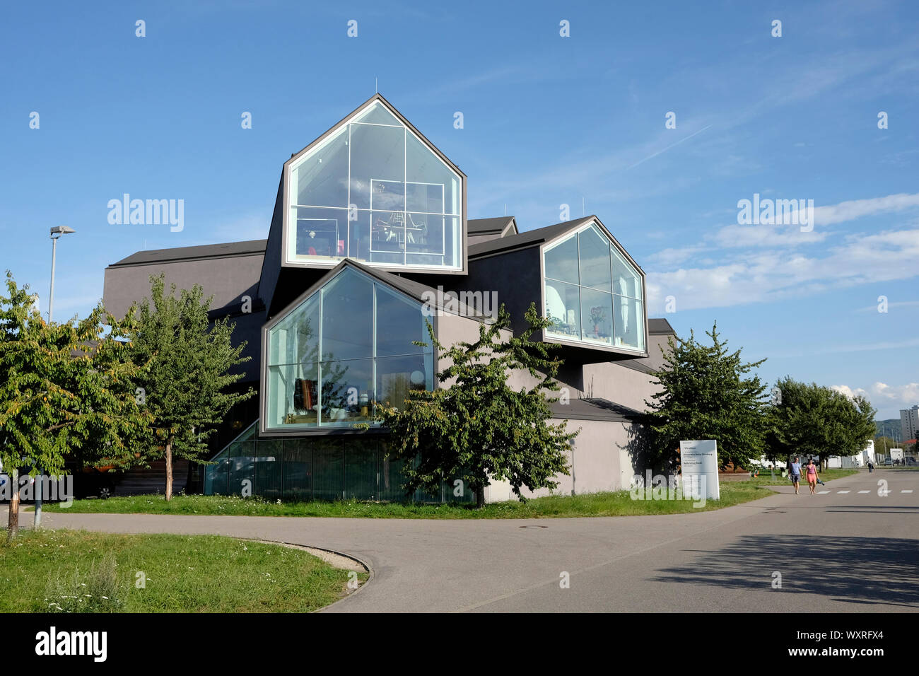Vue de la maison Vitra à Weil am Rhein, Allemagne Banque D'Images