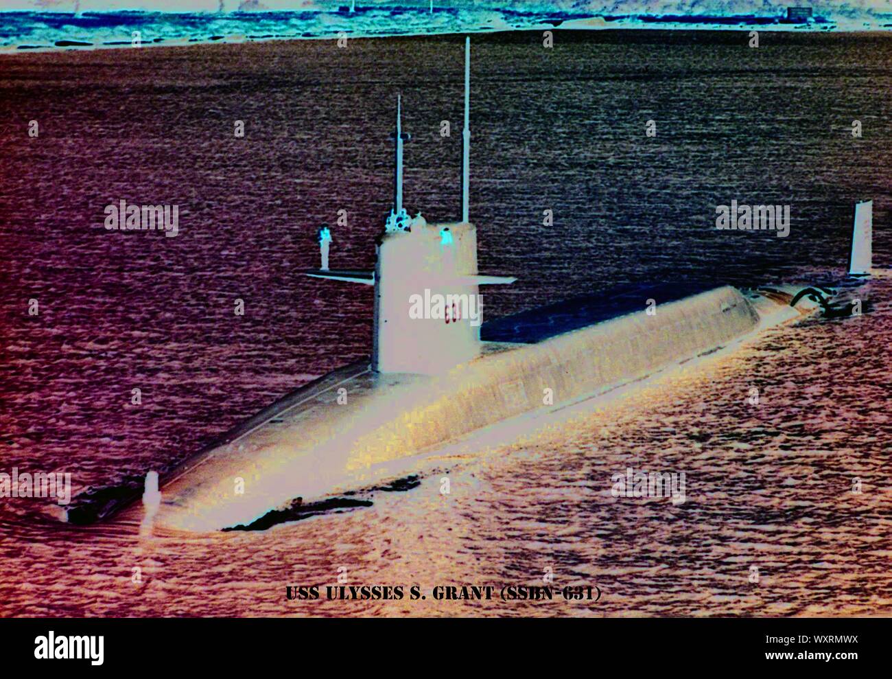 Devise Snle USS Ulysses S. Grant (SNLE-631 Photo Stock - Alamy
