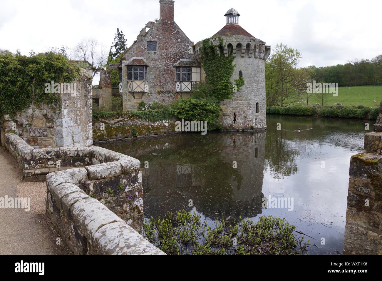Scotney Castle Kent Banque D'Images