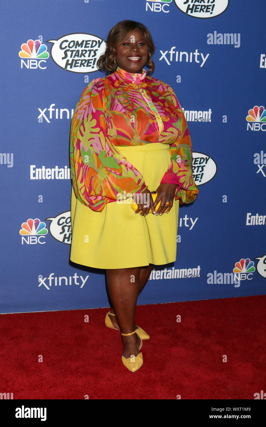 Septembre 16, 2019, Los Angeles, CA, USA : LOS ANGELES - jan 16 : Retta à la comédie de NBC commence ici Événement au NeueHouse le 16 septembre 2019 à Los Angeles, CA (crédit Image : © Kay Blake/Zuma sur le fil) Banque D'Images