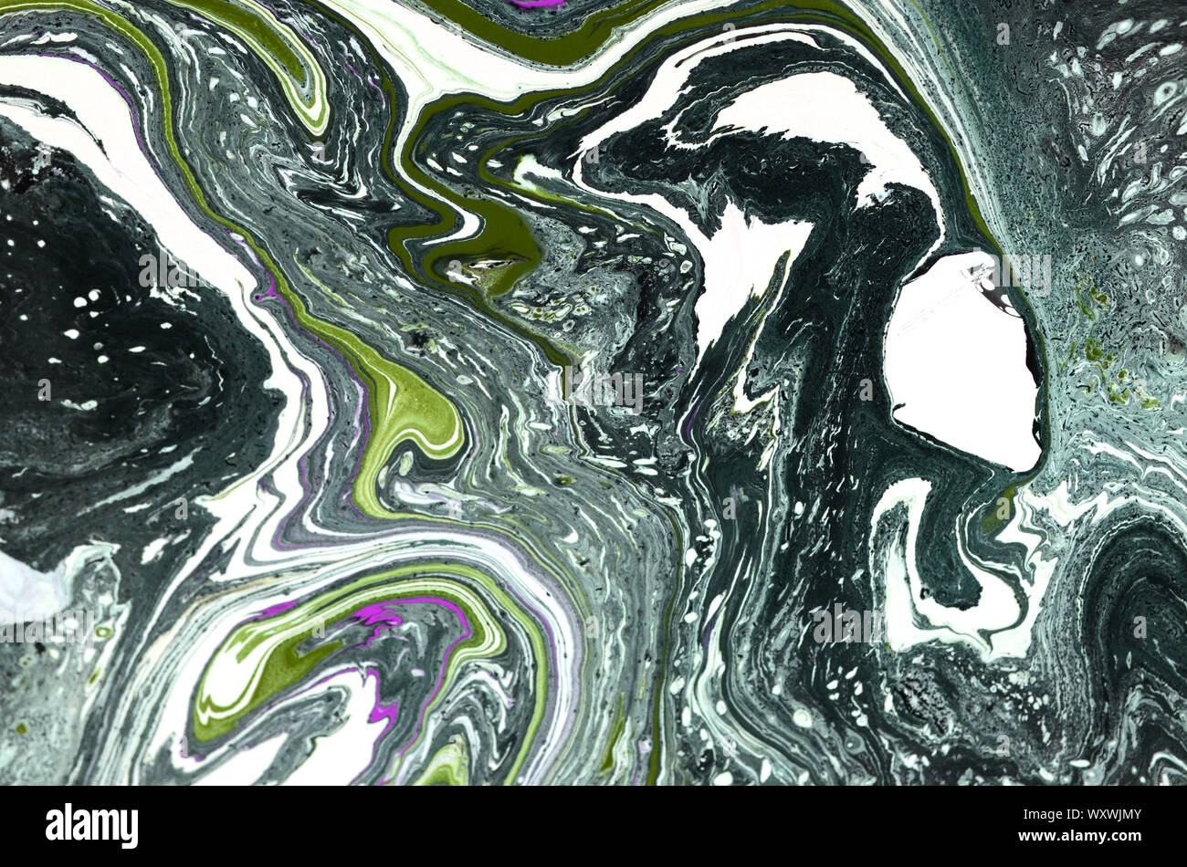 art à l'encre Banque D'Images
