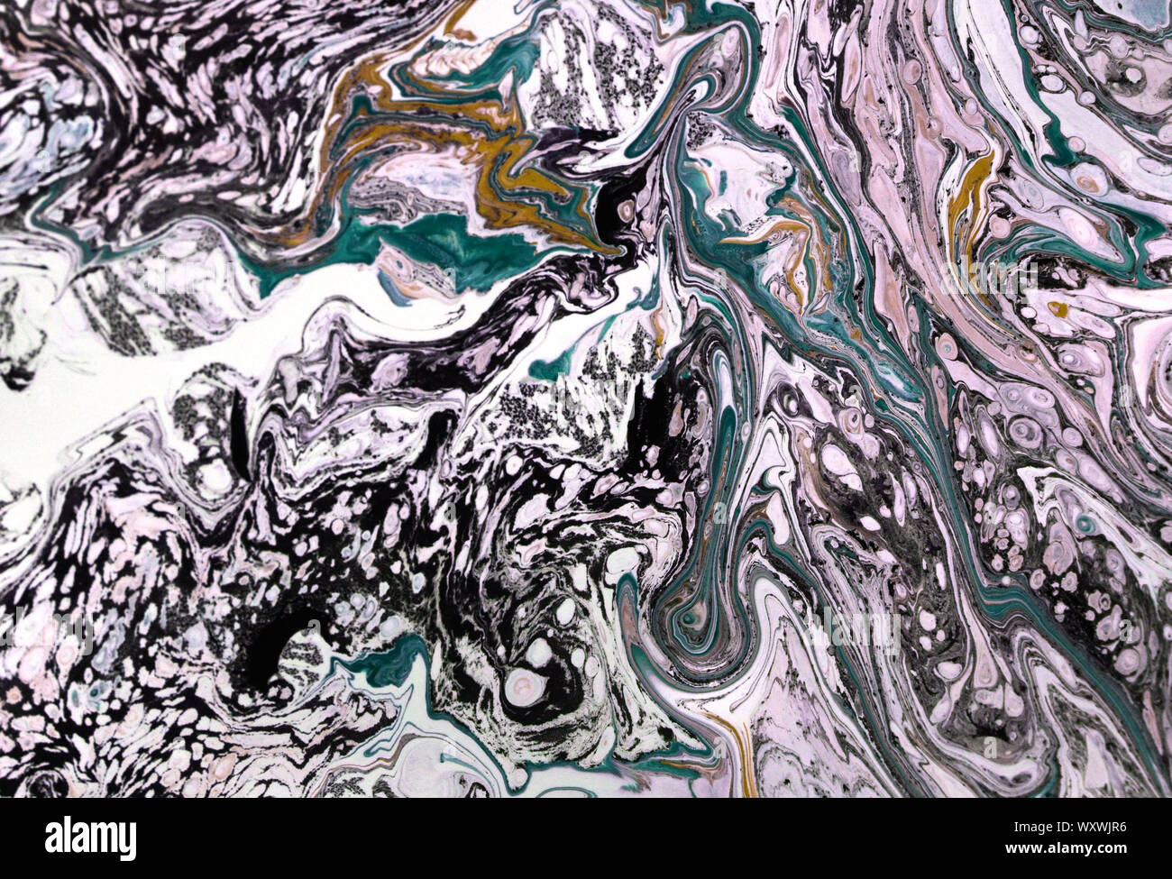 art à l'encre Banque D'Images
