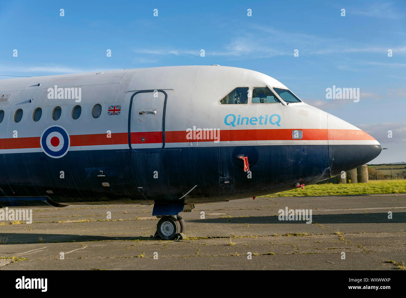 British Aircraft Corporation (BAC) 1-11 à Cornwall Aviation Heritage Centre Banque D'Images