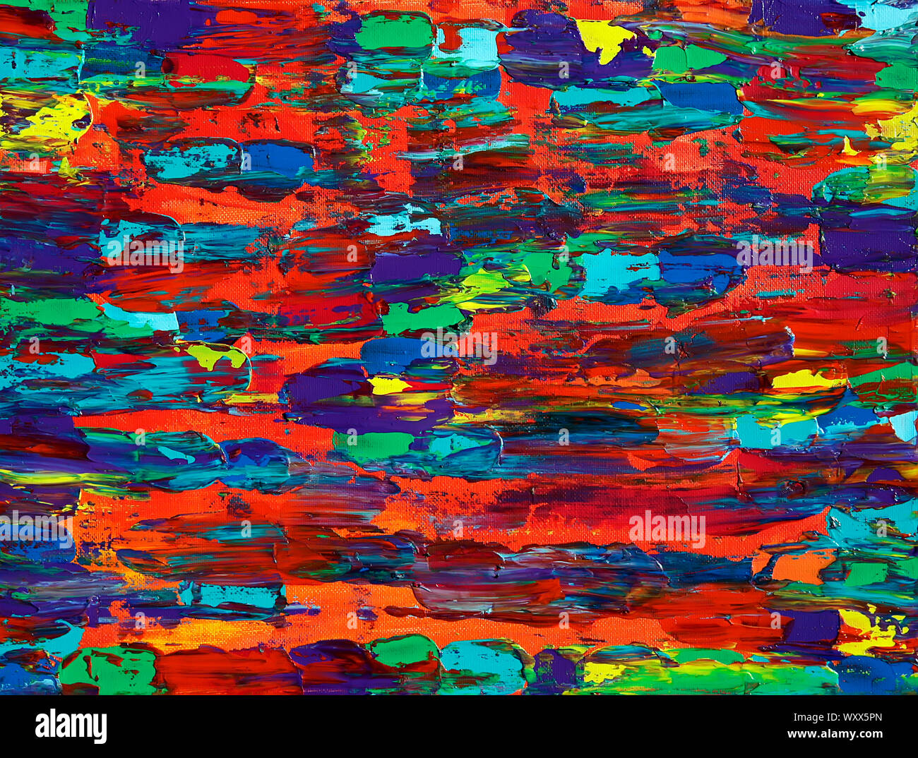 L'art abstrait peinture historique, texture Banque D'Images