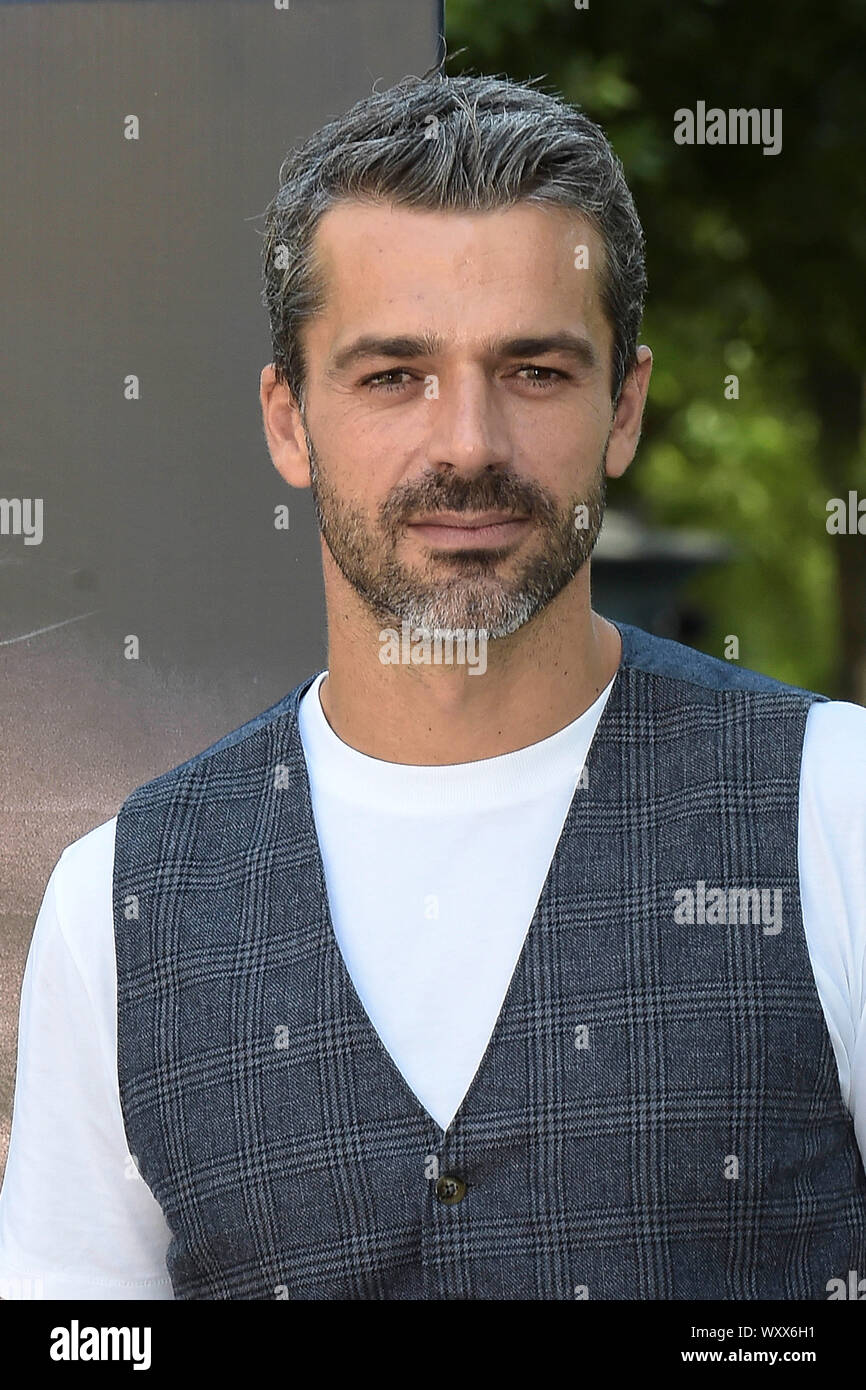 L'Italie, Rome, 18 Septembre, 2019 : l'acteur italien Luca Argentero assiste à la photocall du film 'Leonardo' Photo Fabio Mazzarella/Sintesi/Ala Banque D'Images