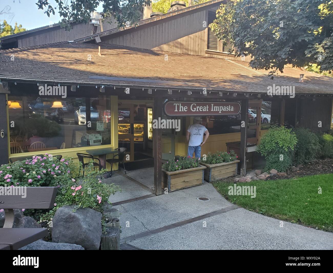 Photographie de la Grande Impasta, un magasin à Danville, California, United States, vue extérieure Banque D'Images