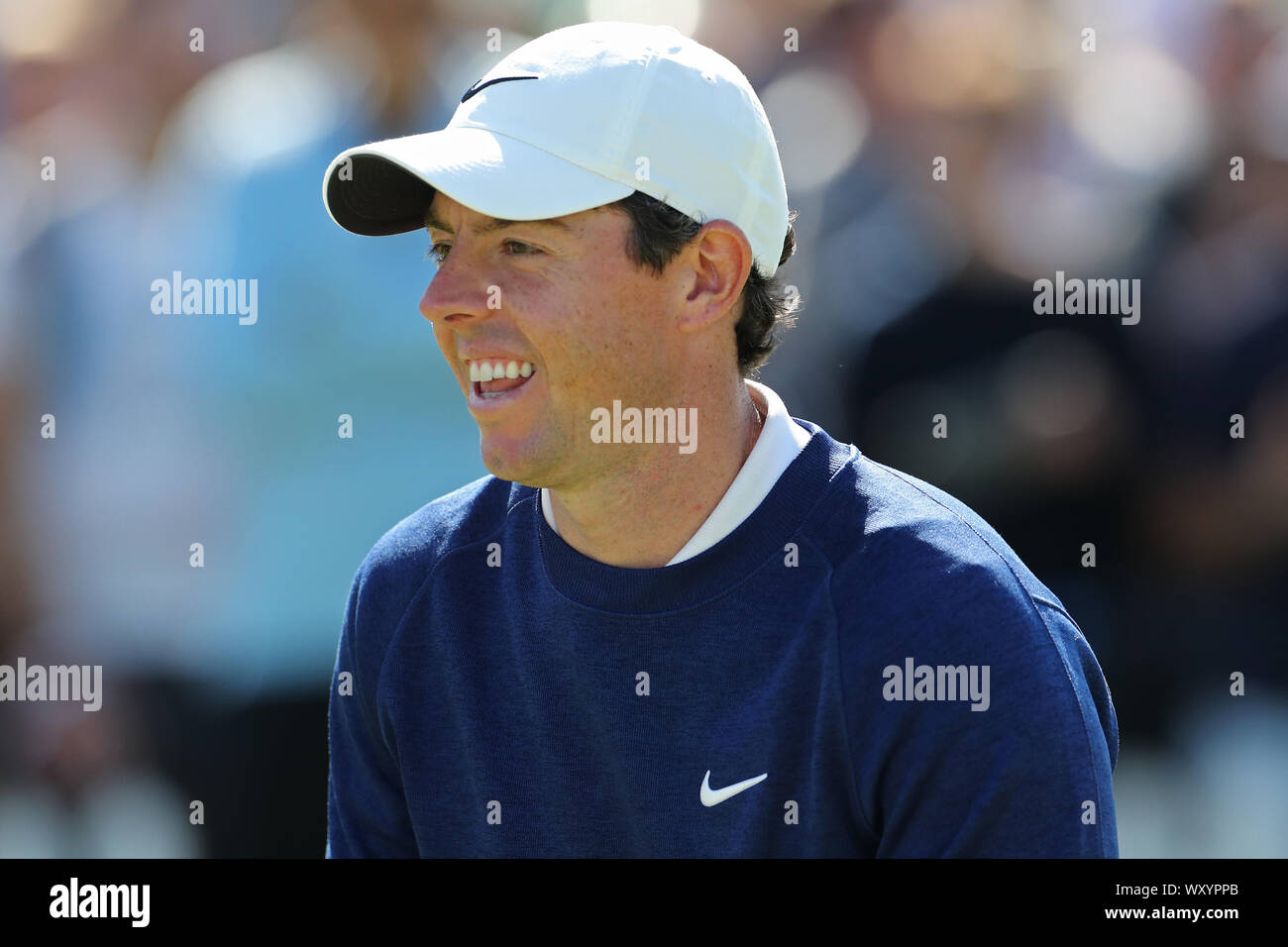 WENTWORTH, Angleterre le 18 septembre au cours de Rory McIlroy le BMW PGA Championship Pro Am au Wentworth Club, London le mercredi 18 septembre 2019. (Crédit : Jon Bromley | MI News) usage éditorial uniquement, licence requise pour un usage commercial. Photographie peut uniquement être utilisé pour les journaux et/ou magazines des fins éditoriales Crédit : MI News & Sport /Alamy Live News Banque D'Images