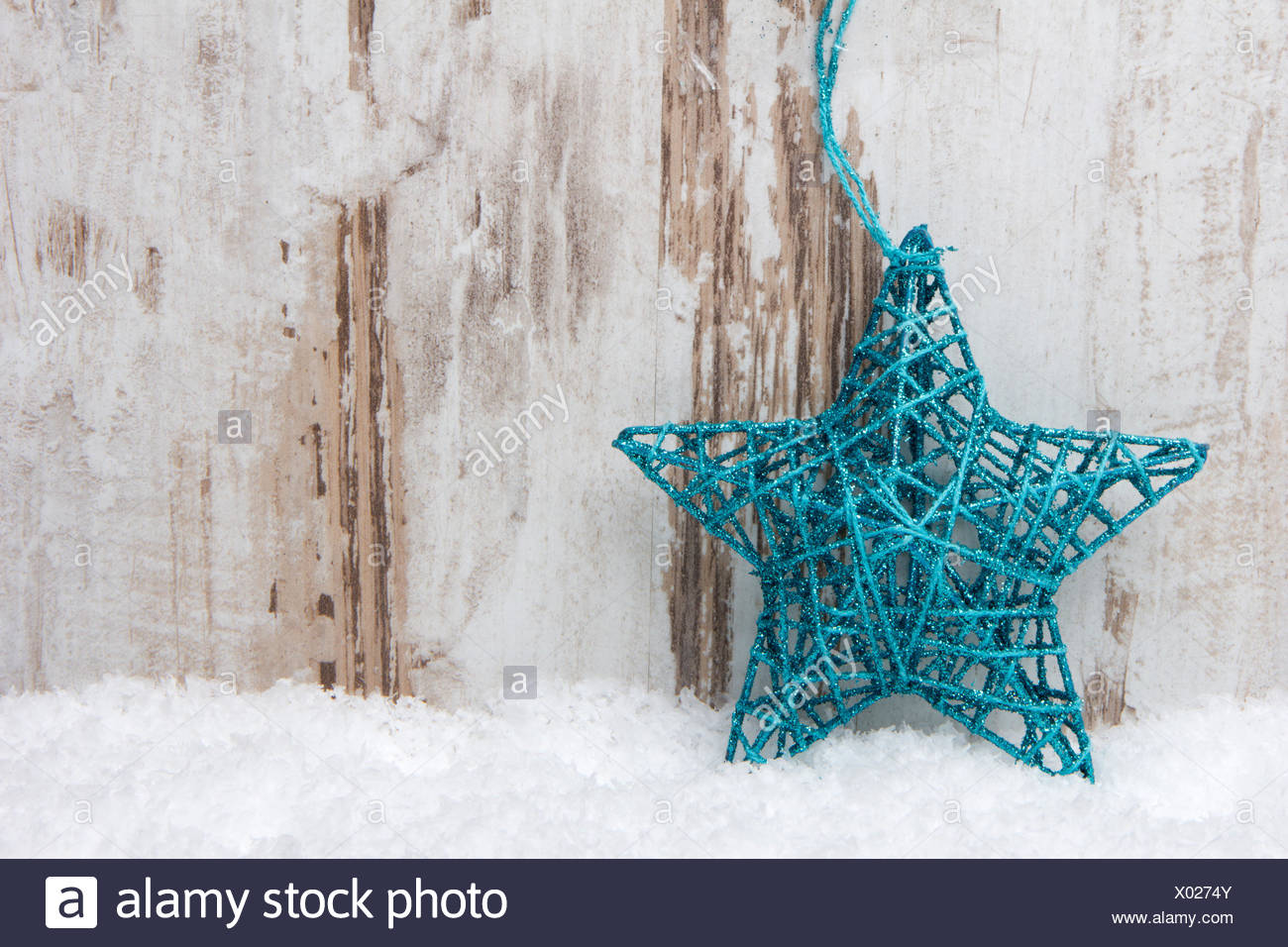 Weihnachten Dekoration Und Mit Schnee Holzhintergrund