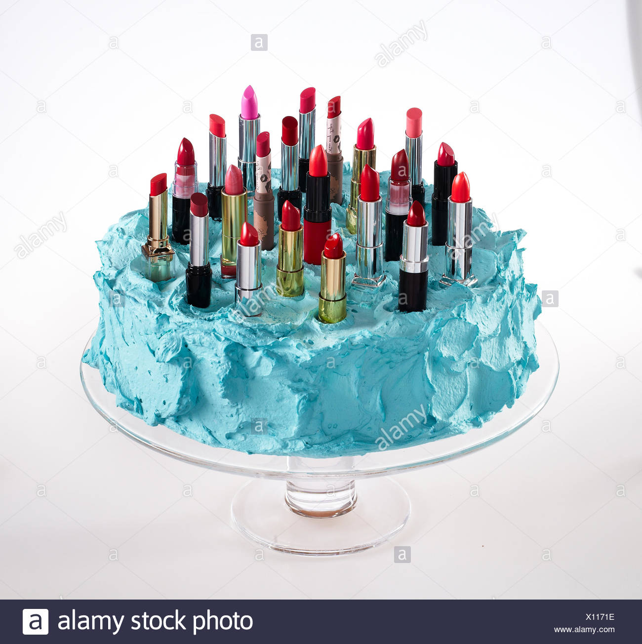 Rouge A Levres Gateau De Fete Gateau Photo Stock Alamy