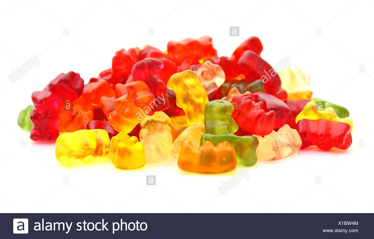 Gummy bears Banque D'Images