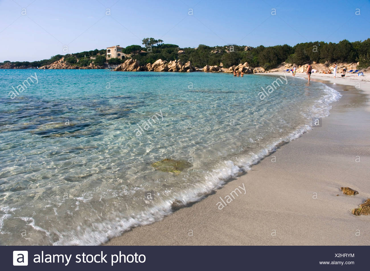 Plage De Sable Plage De Capriccioli Costa Smeralda