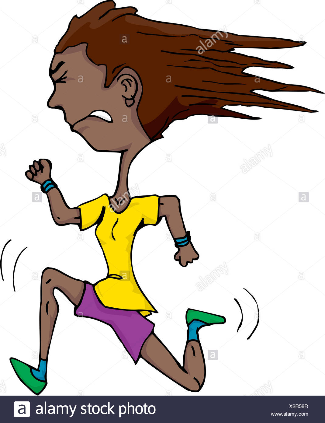 Sportive Athletique Dru Concise Expeditif Gros Sportif Dessin Photo Photo Stock Alamy