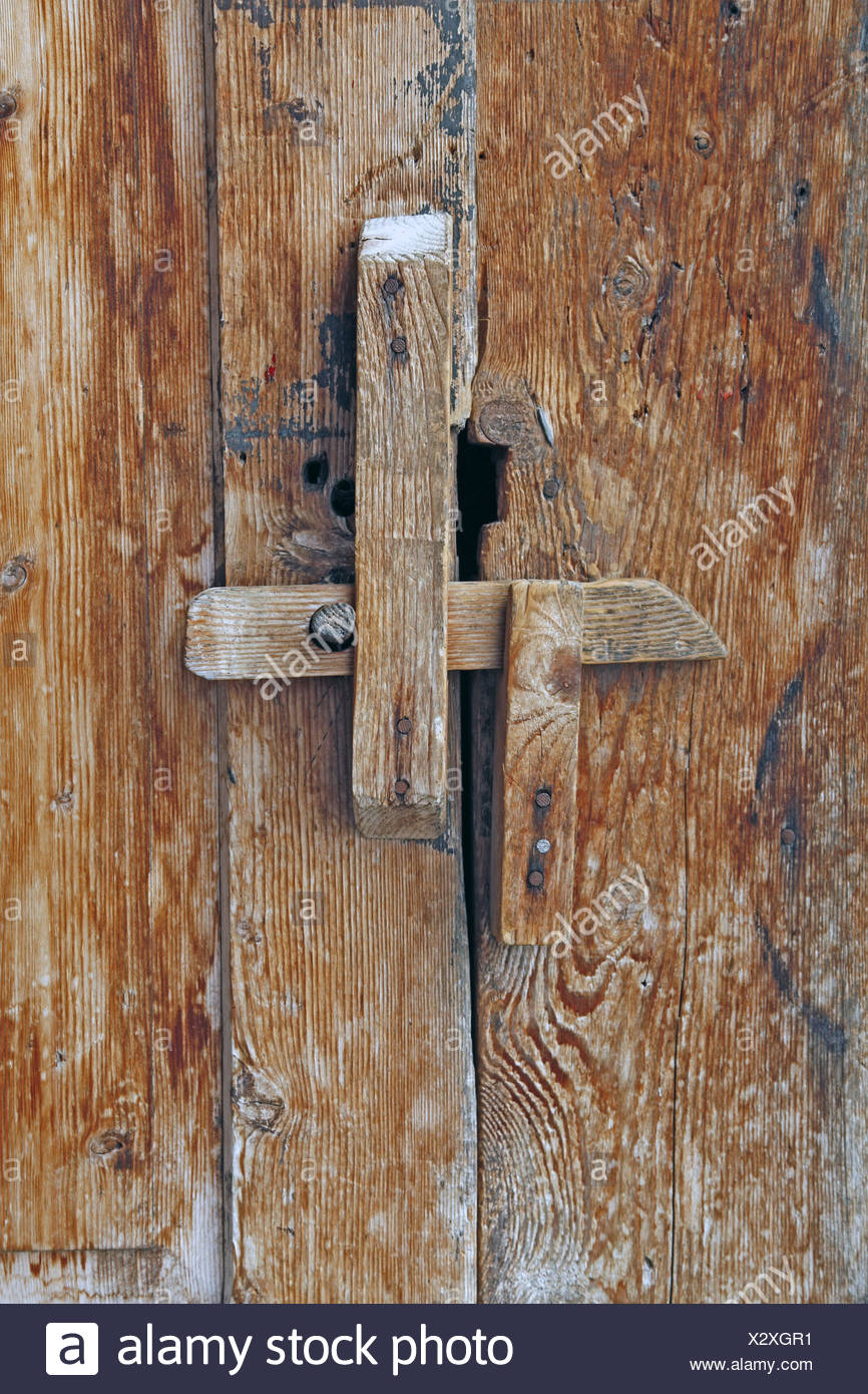 Porte En Bois Porte Serrure Porte De Planches Joint